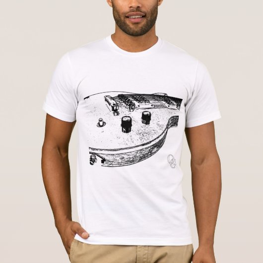 Oude Ghost Guitars T-shirt (Voorkant)