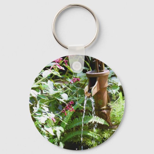 Oude gierpomp sleutelhanger (Voorkant)