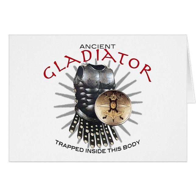 Oude gladiator (Voorkant Horizontaal)