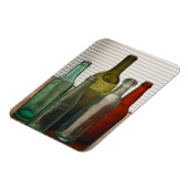 Oude glazen flessen 2 magneet (Linkerzijde)