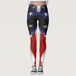 Oude glorie, Amerikaanse vlag, Amerika, patriottis Leggings
