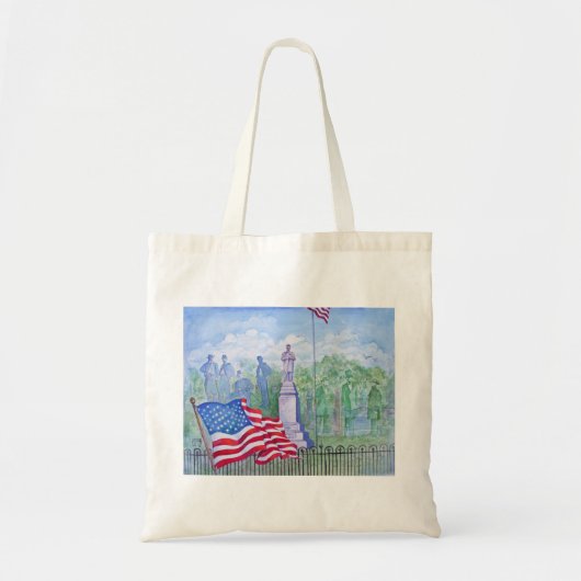 Oude Glory Waves voor vrijheid Tote Bag (Voorkant)