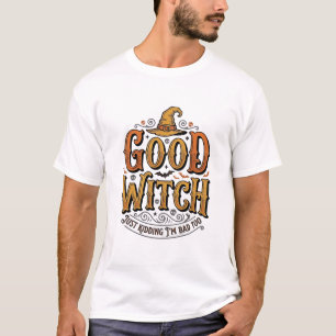 Oude Goede Heks Halloween Typografie Ontwerp_1 T-shirt