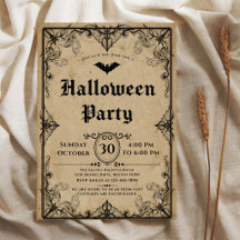 Oude gotische Halloween-feest