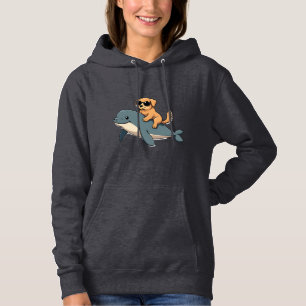 Oude Gouden Retriever Ridder Belugawalvis Grappig Hoodie