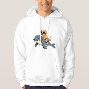 Oude Gouden Retriever Ridder Belugawalvis Grappig Hoodie