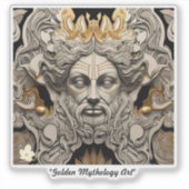 "Oude Gouden Verhalen" Sticker (Voorkant)