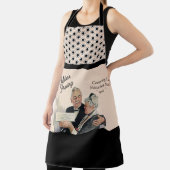 Oude grap over fouten verbergende glazuur perzik schort (Insitu)