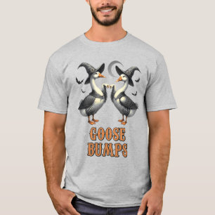 Oude Grappige Gans Stomp Halloween T-shirt