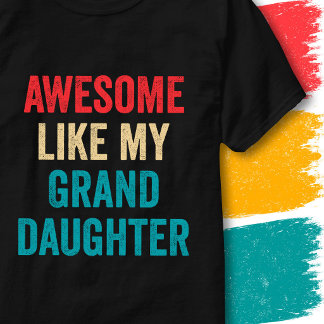 Oude Grappige Spreuk Geweldig Net Als Mijn Kleinzo T-shirt