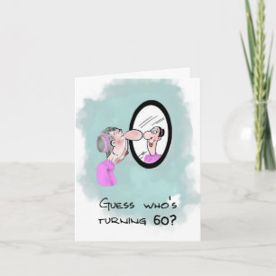 Oude grappige thuiskaart kaart