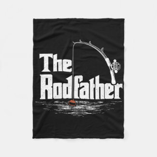 Oude grappige vissen - De Rodfather Fleece Deken