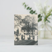 Oude Graveyard Post Card Briefkaart (Staand voorkant)