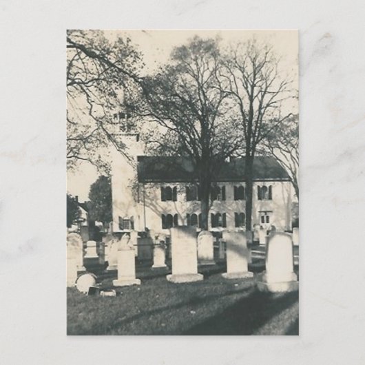 Oude Graveyard Post Card Briefkaart (Voorkant)
