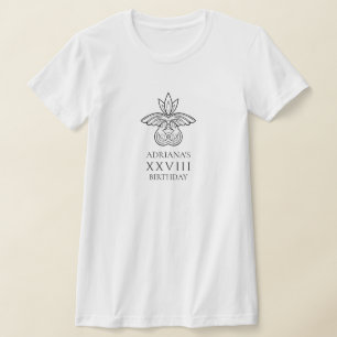 Oude Griekenland of Rome thema verjaardagsfeestje T-shirt