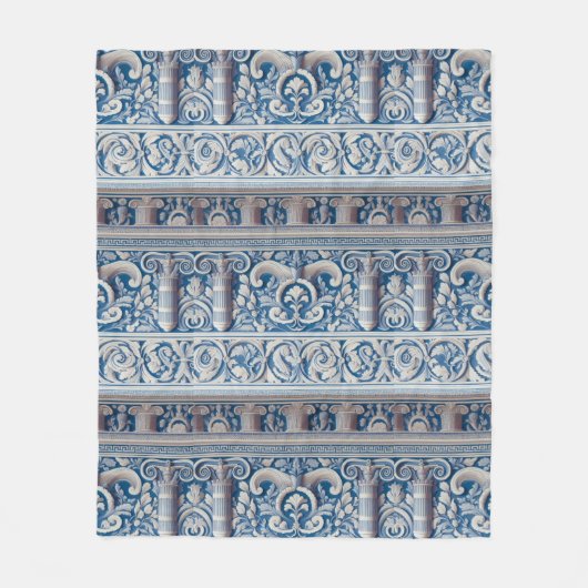 Oude Grieks Fleece Deken (Voorkant)