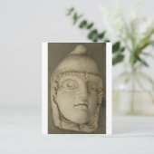 Oude Grieks standbeeld Briefkaart (Staand voorkant)