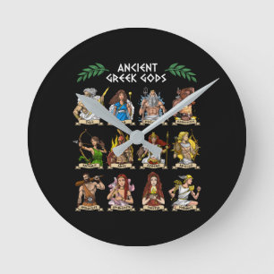 Oude Griekse goden Ronde Klok