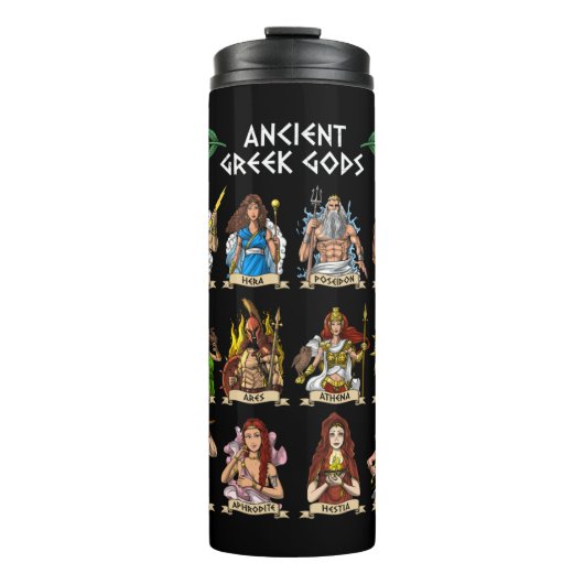 Oude Griekse goden Thermosbeker (Voorkant)
