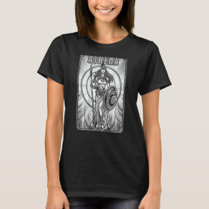 Oude Griekse Godin Athena Berg Olympus Griekse Myt T-shirt