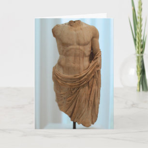 Oude Griekse marmeren torso Kaart