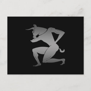 Oude Griekse minotaur Briefkaart