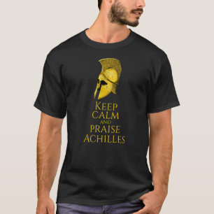 Oude Griekse mythologie houdt kalm en brengt Achi T-shirt