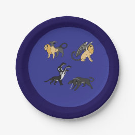 Oude Griekse mythologie Papieren Bordje