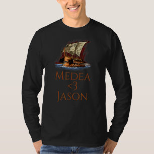 Oude Griekse mythologie & tragedie Medea houdt van T-shirt