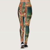 Oude Griekse Sirene-Leggings Leggings (Achterkant)
