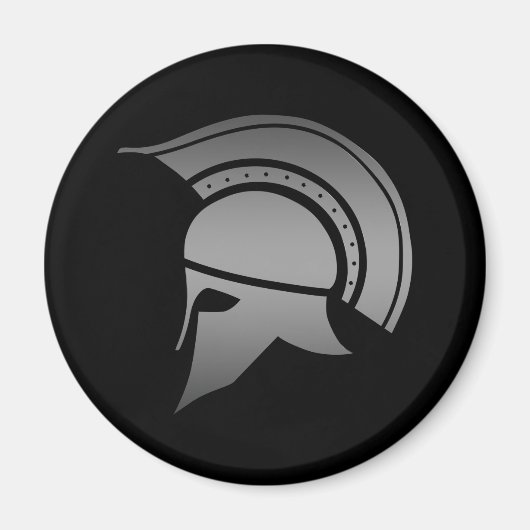 Oude Griekse Spartan Helmet Magneet (Voorkant)