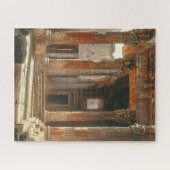 Oude Griekse tempelruiten Legpuzzel (Horizontaal)