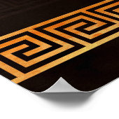 Oude Griekse zakenman Poster (Hoek)