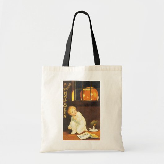 Oude Griezeld Thrillende Halloween van Ellen Claps Tote Bag (Voorkant)