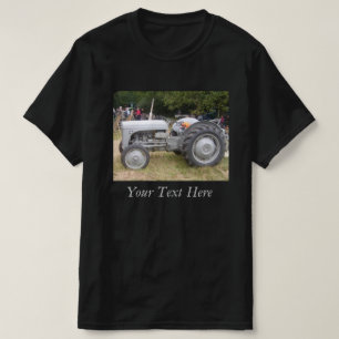 , oude, grijze gisttrekker t-shirt