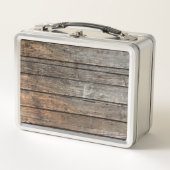 Oude grijze houten planken (Voorkant)