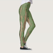 Oude groene flakeverf voor vrouwen leggings (Rechts)