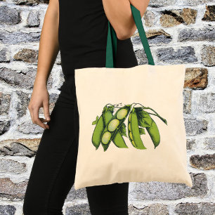 Oude Groenten; Lima Bonen, Biologische Boerderijpr Tote Bag