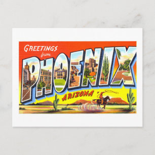 Oude groeten uit Phoenix, Arizona, Briefkaart
