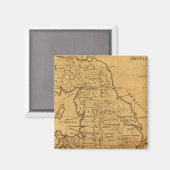 Oude Groot-Brittannië Magneet (Voorkant / Achterkant)
