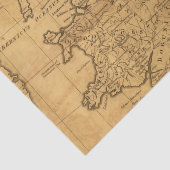 Oude Groot-Brittannië Tissuepapier (Detail)