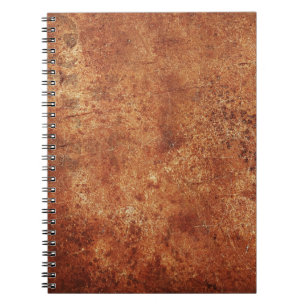 Oude Grunge rustieke metalen textuur Notitieboek