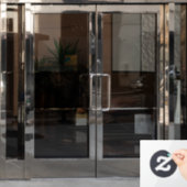 Oude Halloween Art Window Cling Raamsticker (Kantoordeur)