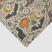 Oude Halloween-bladversiering Tissuepapier (Detail)