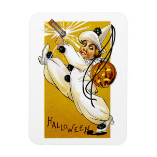 Oude Halloween-clown Magneet