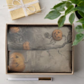 Oude Halloween Ephemera Tissuepapier (Geschenk)
