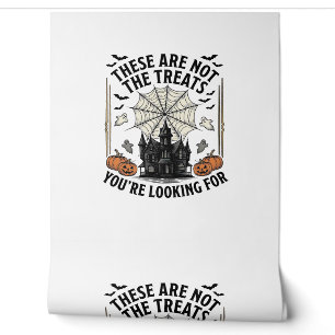 Oude Halloween Geest Traktaties T-shirt Ontwerp_1 Behang