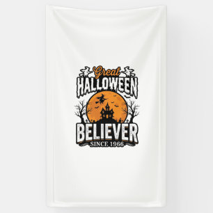Oude Halloween-gelover sinds 1966 Grafisch_1 Spandoek
