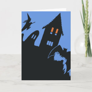 Oude Halloween, Griezelen van een Spokenhuis en He Kaart