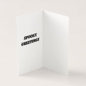 Oude Halloween heks poster Kaart (Binnen)